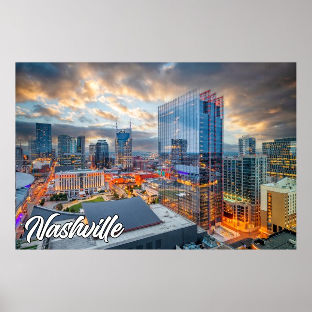 Nashville, Tennessee, Förenade Stater Poster (Framsidan)