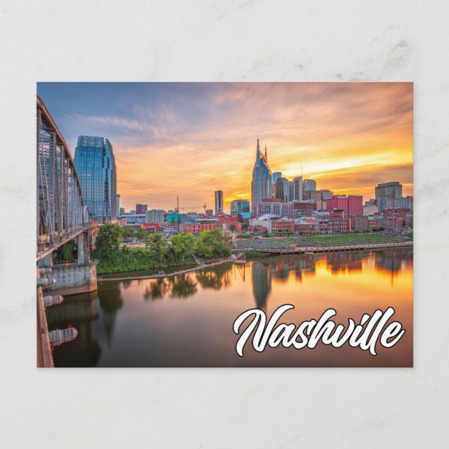 Nashville, Tennessee, Förenta staterna Vykort (Framsida)