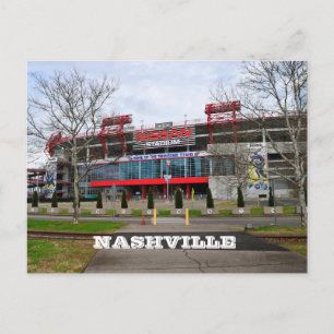 Nashville, Tennessee fotbollsstadion Vykort