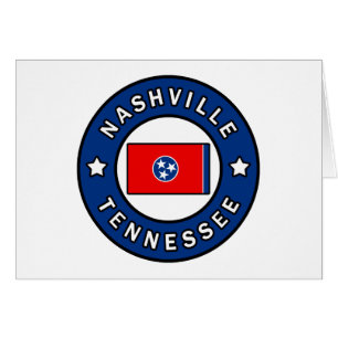 Nashville Tennessee Hälsningskort
