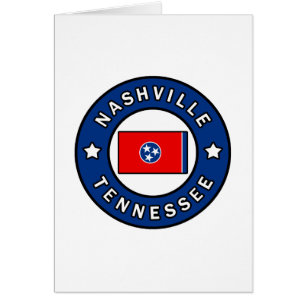 Nashville Tennessee Hälsningskort
