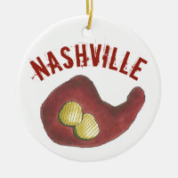 Nashville Tennessee Hett Chicken Barbecue BBQ Leg