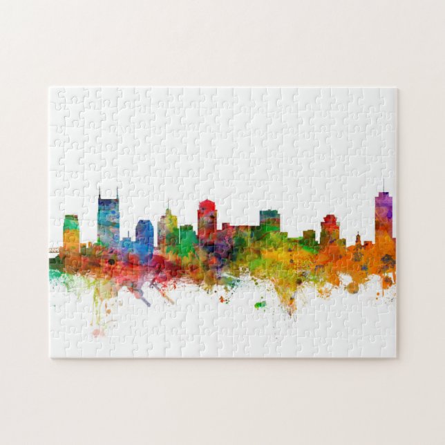 Nashville Tennessee horisont Pussel (Horisontell)