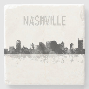NASHVILLE TENNESSEE HORISONT UNDERLÄGG STEN