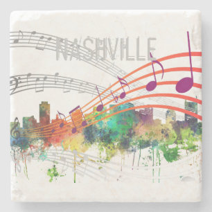 NASHVILLE TENNESSEE HORISONTSP - STENUNDERLÄGG