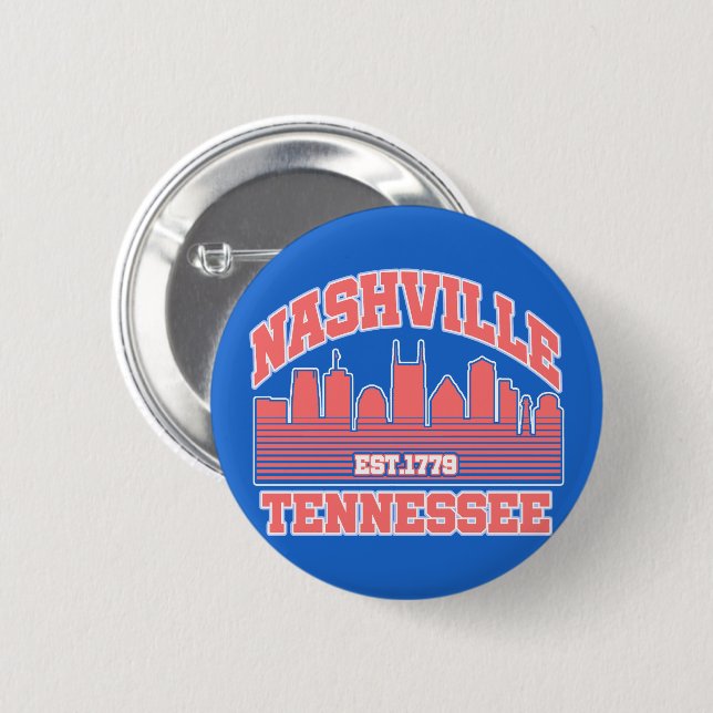 Nashville,Tennessee Knapp (Framsida & baksida)