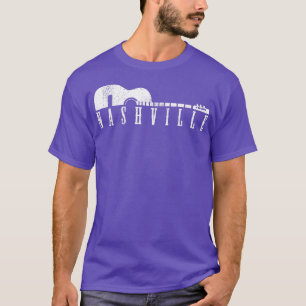 Nashville Tennessee Land Music City Guitar Play T Shirt