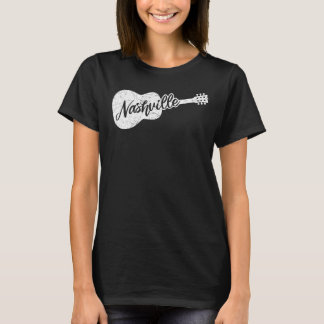 Nashville Tennessee Land Music Retro Guitar P T Shirt