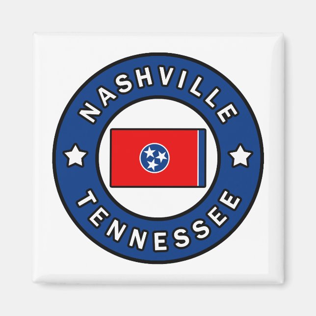 Nashville Tennessee Magnet (Framsidan)