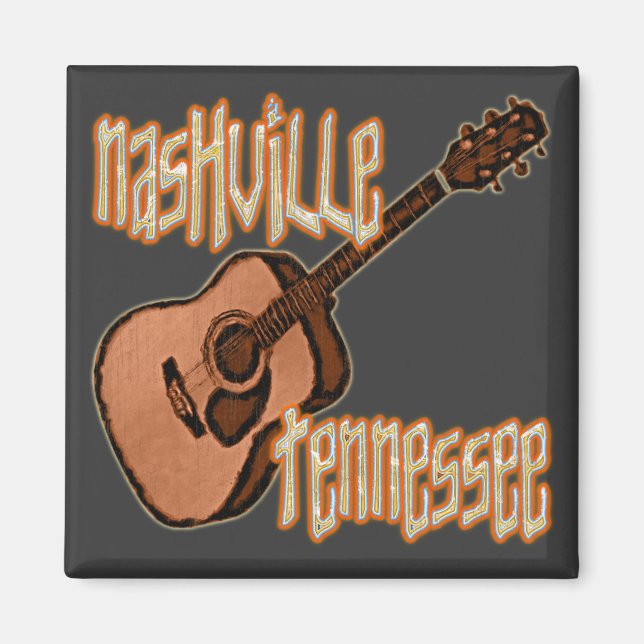 NASHVILLE TENNESSEE MAGNET (Framsidan)