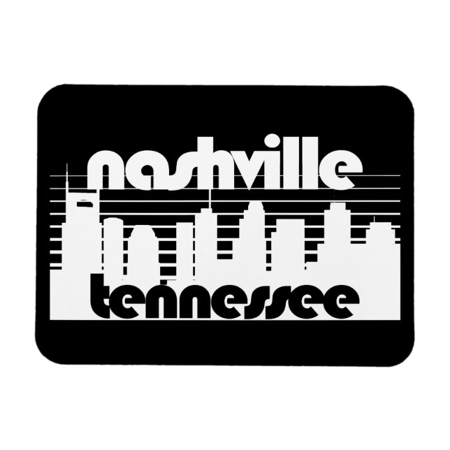 Nashville Tennessee Magnet (Horisontell)
