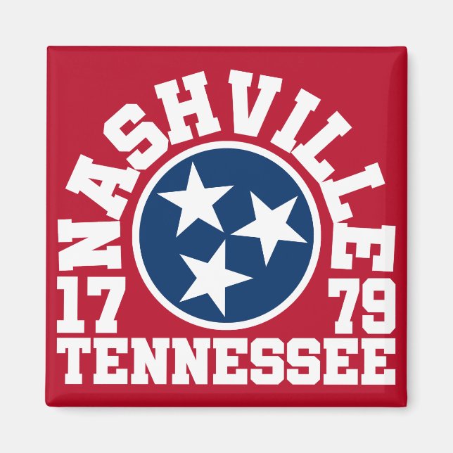Nashville,Tennessee Magnet (Framsidan)