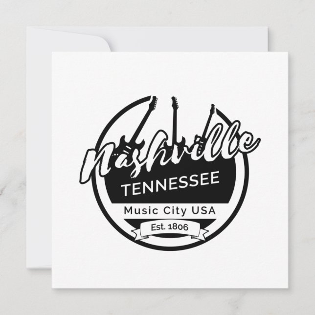 Nashville Tennessee Music City (Framsida)