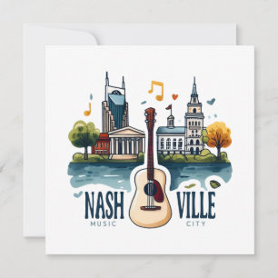 Nashville Tennessee Music City Kort
