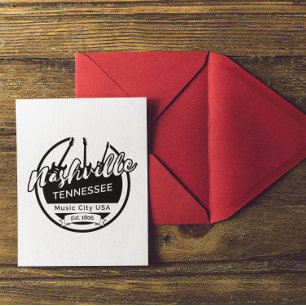 Nashville Tennessee Music City Vykort