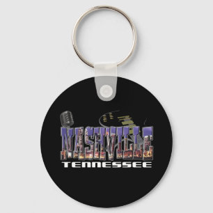 Nashville Tennessee Nyckelring