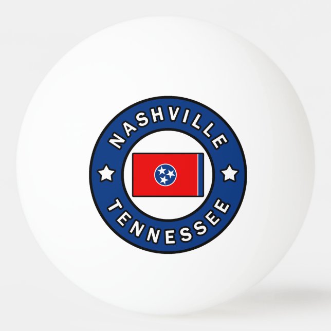 Nashville Tennessee Pingisboll (Framsidan)