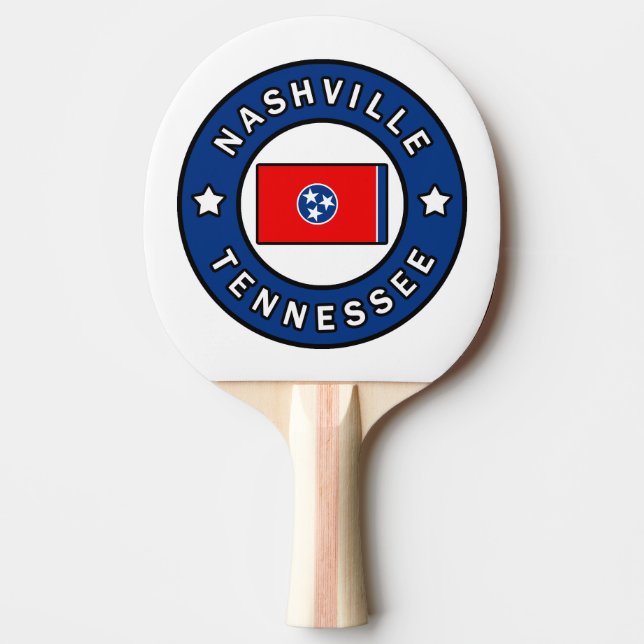 Nashville Tennessee Pingisracket (Framsidan)