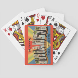 Nashville Tennessee Postcard Playing Cards Casinokort