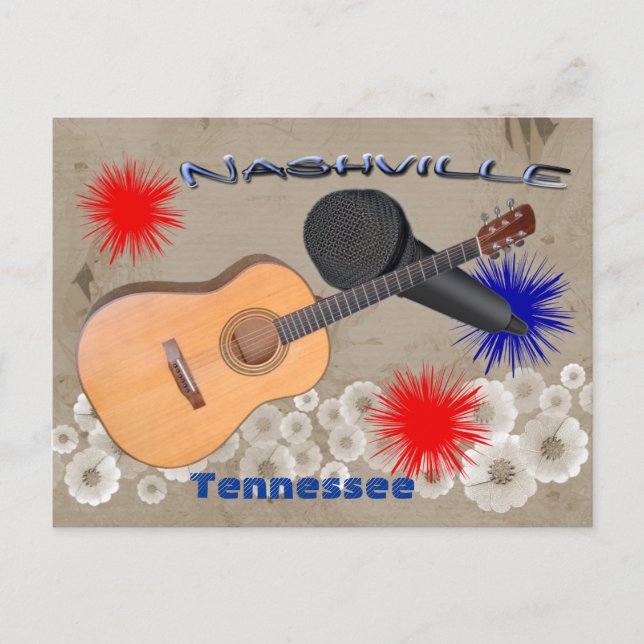 Nashville Tennessee Postcard Vykort (Framsida)