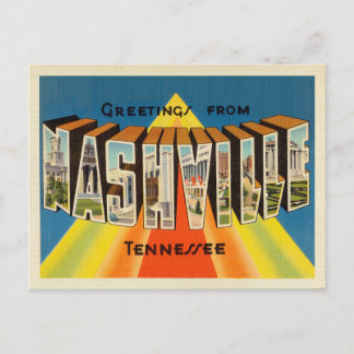 Nashville Tennessee Postcard Vykort