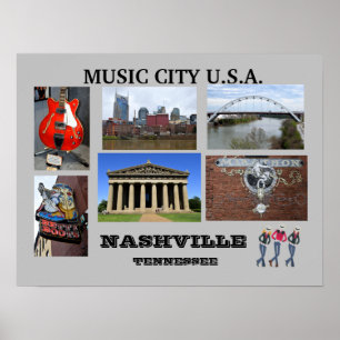 Nashville, Tennessee Poster