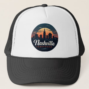 Nashville Tennessee retro Skyline Keps