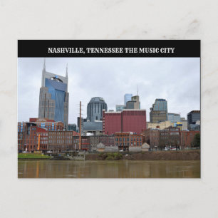 Nashville, Tennessee Riverfront Vykort