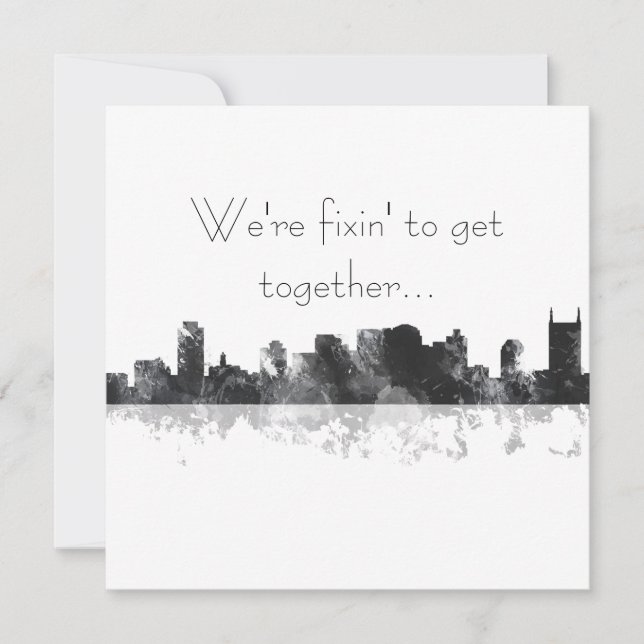 NASHVILLE, TENNESSEE SKYLINE (Framsida)