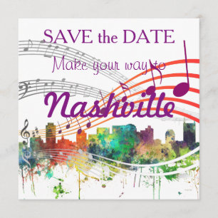 NASHVILLE, TENNESSEE SKYLINE SP - SPARA DATUMET