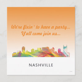 NASHVILLE, TENNESSEE SKYLINE WB1 - SPARA DATUMET
