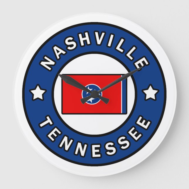 Nashville Tennessee Stor Klocka (Framsida)