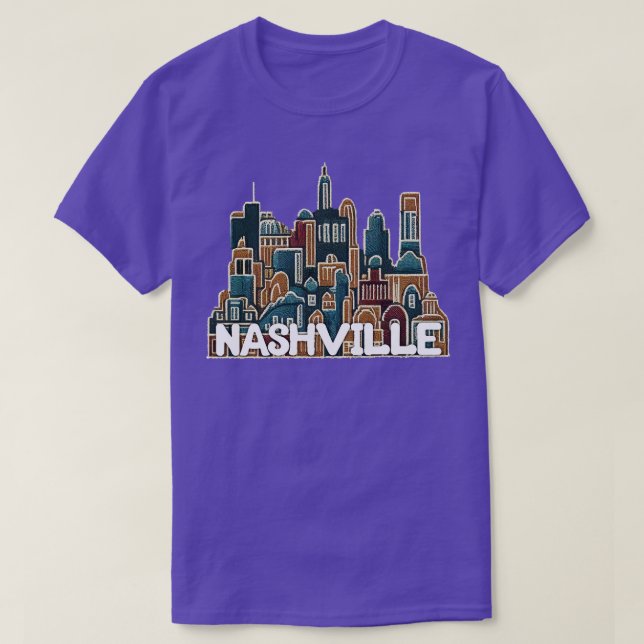 Nashville Tennessee T Shirt (Design framsida)