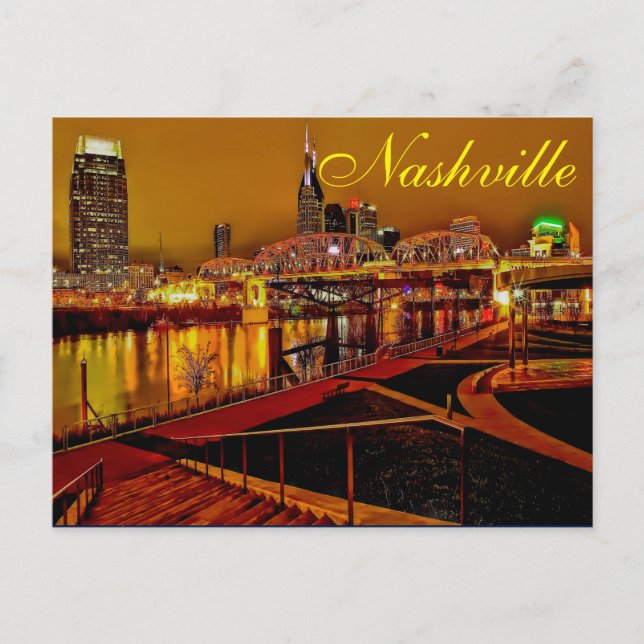 Nashville, Tennessee, USA Vykort (Framsida)