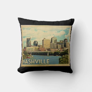 Nashville Tennessee Vintage Resa Kudde