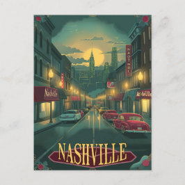 Nashville, Tennessee | VINTAGE Vykort