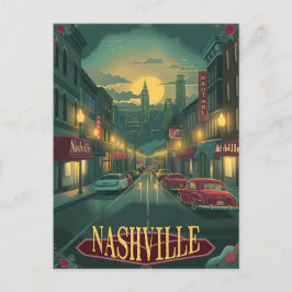 Nashville, Tennessee | VINTAGE Vykort