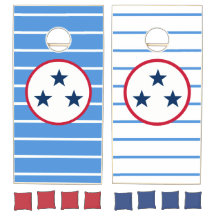 Nashville, Tennessee Volunteer State Corn Hole Set