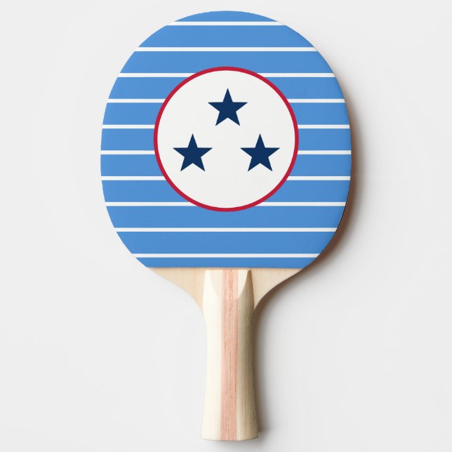 Nashville, Tennessee Volunteer State Tri-Star Pingisracket (Framsidan)