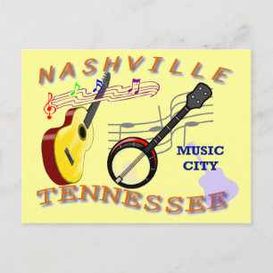 Nashville Tennessee Vykort
