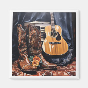Nashville themed Music Magnet
