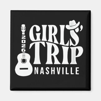 Nashville Tjejresa 2026 Magnet