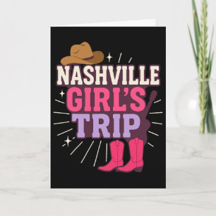 Nashville Tjejresa Sgirlanger Semester Kort