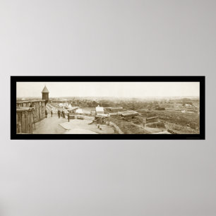 Nashville TN Ft Negley foto 1864 Poster