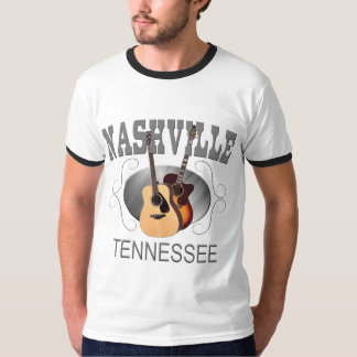 Nashville TN gitarrmanar T-tröja för Ringer T-shirt