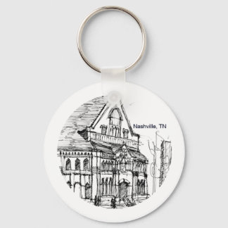 Nashville,TN Keychain Nyckelring