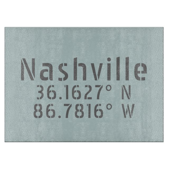 Nashville TN Latitude Longitud (Framsidan)