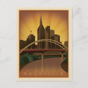Nashville, TN - Legacy Bridges Vykort