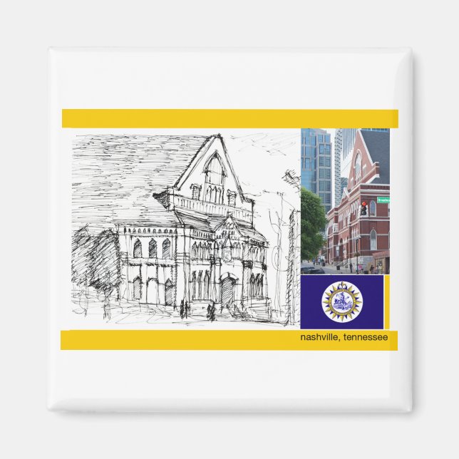 Nashville TN: Magnet (Framsidan)