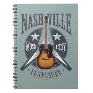 Nashville, TN - Music City USA Anteckningsbok